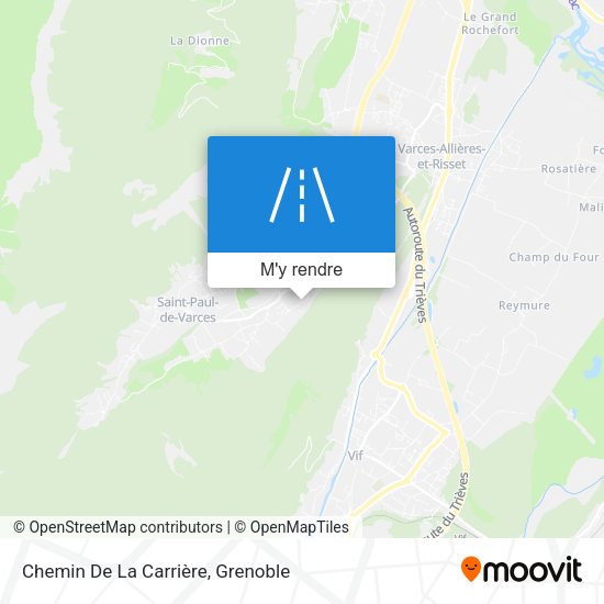Chemin De La Carrière plan