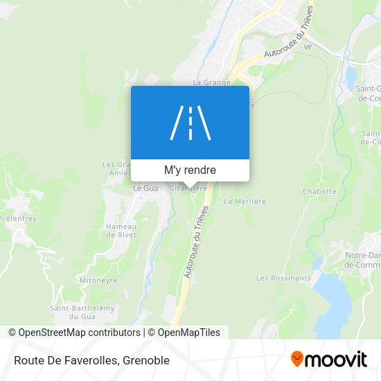 Route De Faverolles plan