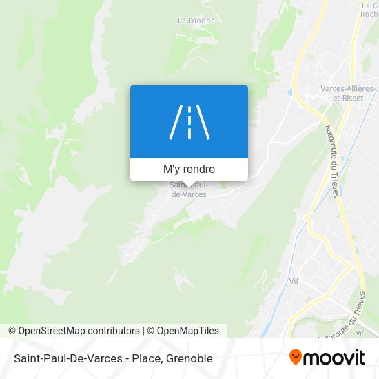 Saint-Paul-De-Varces - Place plan