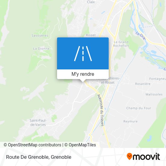 Route De Grenoble plan