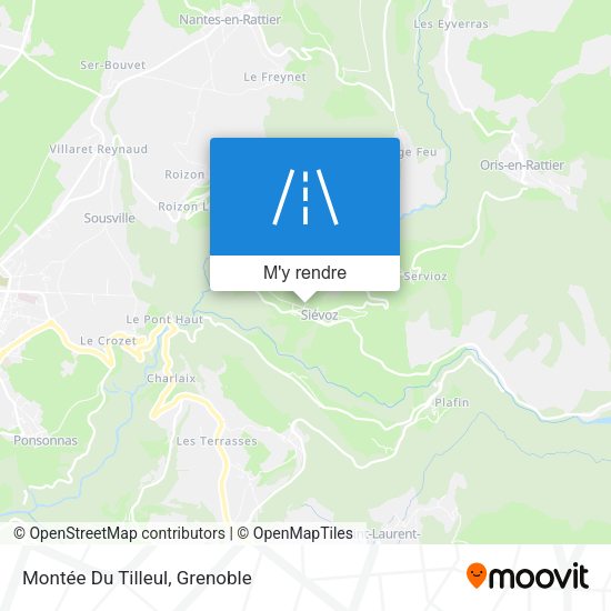 Montée Du Tilleul plan