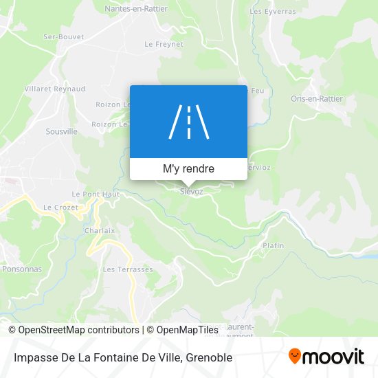 Impasse De La Fontaine De Ville plan