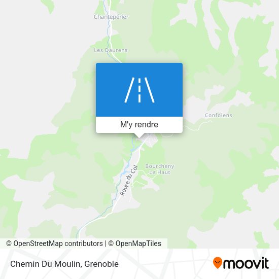 Chemin Du Moulin plan