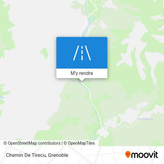 Chemin De Tirecu plan