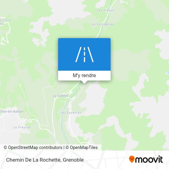 Chemin De La Rochette plan