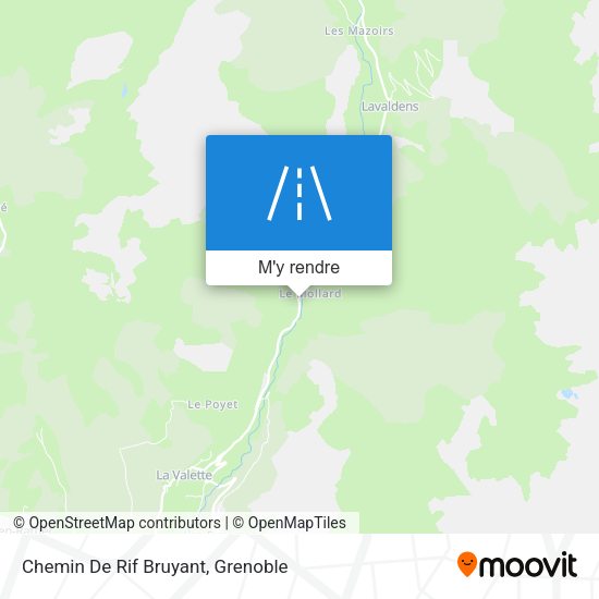 Chemin De Rif Bruyant plan