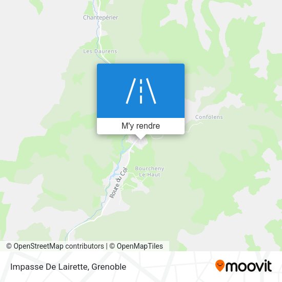 Impasse De Lairette plan