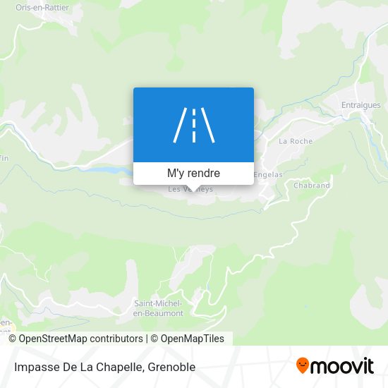 Impasse De La Chapelle plan
