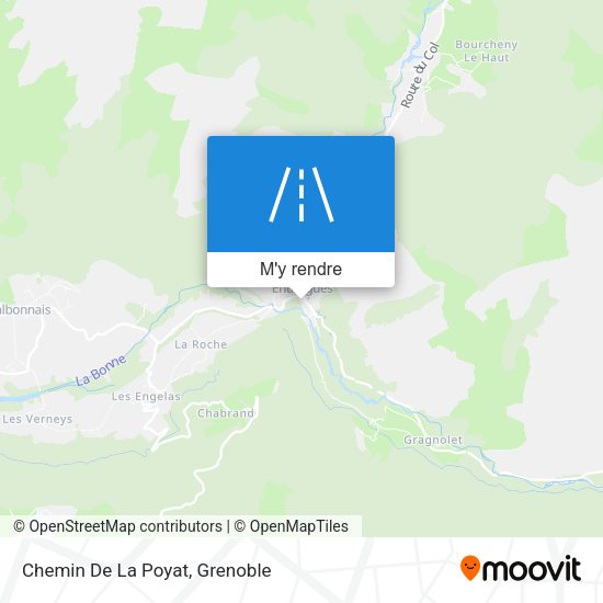 Chemin De La Poyat plan