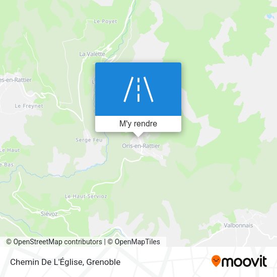 Chemin De L'Église plan