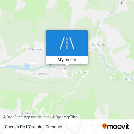 Chemin De L'Oratoire plan