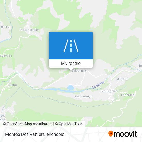 Montée Des Rattiers plan