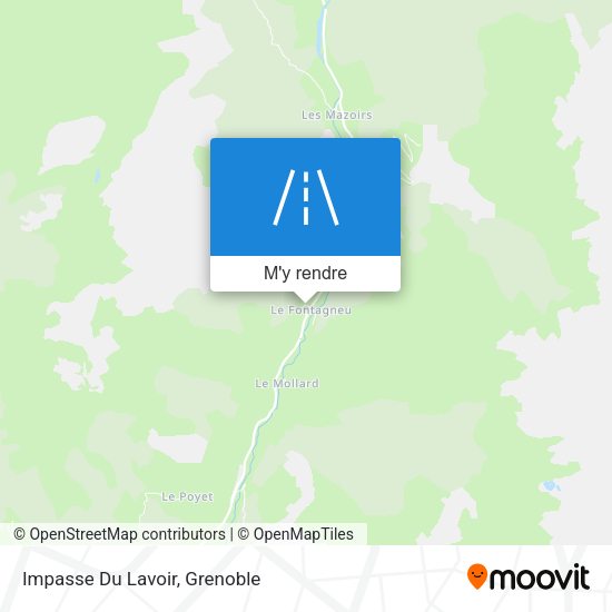 Impasse Du Lavoir plan