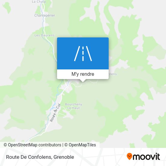 Route De Confolens plan
