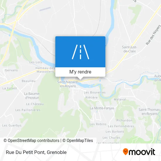 Rue Du Petit Pont plan