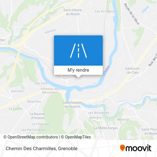 Chemin Des Charmilles plan