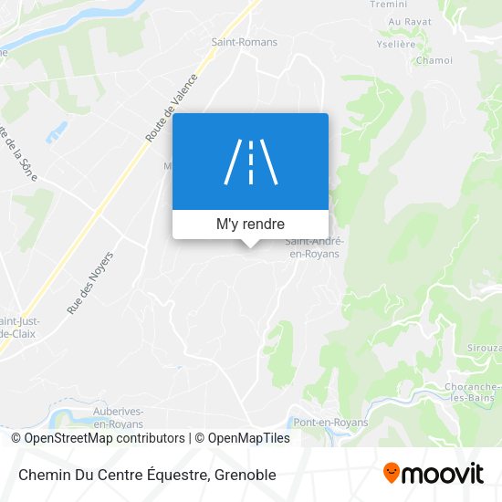 Chemin Du Centre Équestre plan
