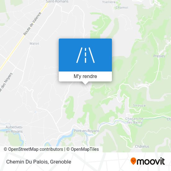 Chemin Du Palois plan