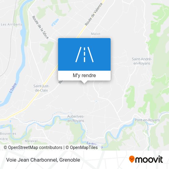 Voie Jean Charbonnel plan