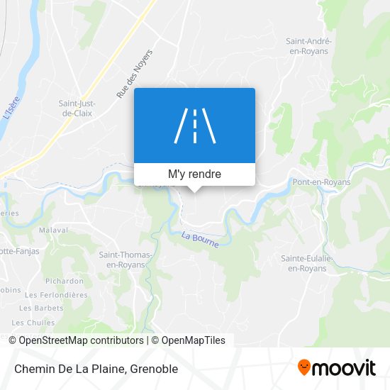 Chemin De La Plaine plan