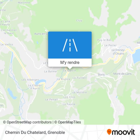 Chemin Du Chatelard plan