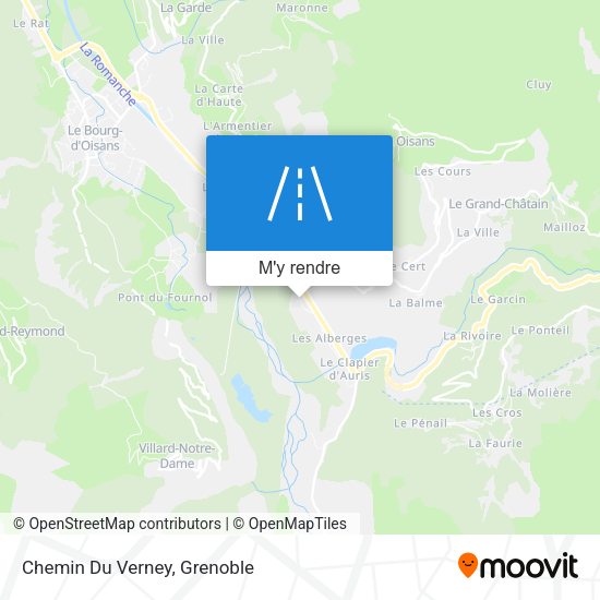 Chemin Du Verney plan