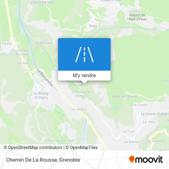 Chemin De La Rousse plan
