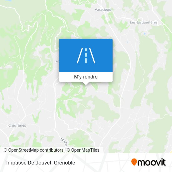 Impasse De Jouvet plan