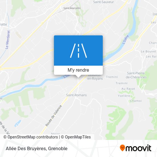 Allée Des Bruyères plan