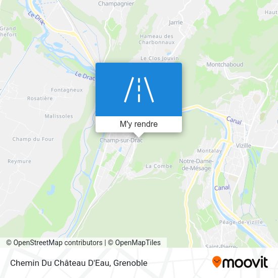 Chemin Du Château D'Eau plan