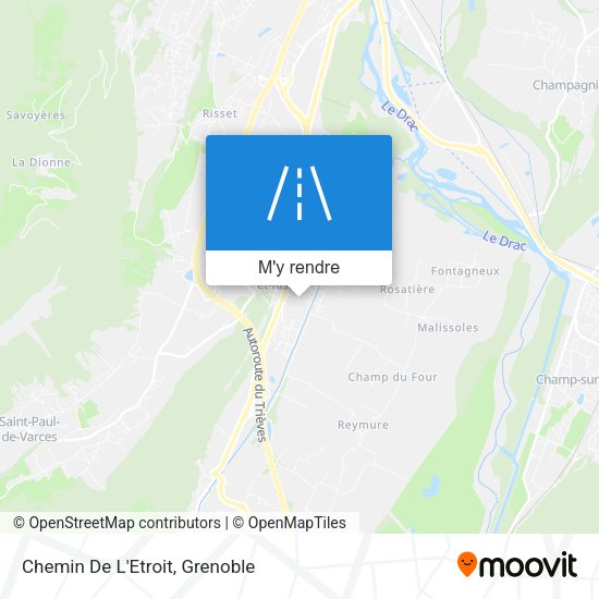 Chemin De L'Etroit plan