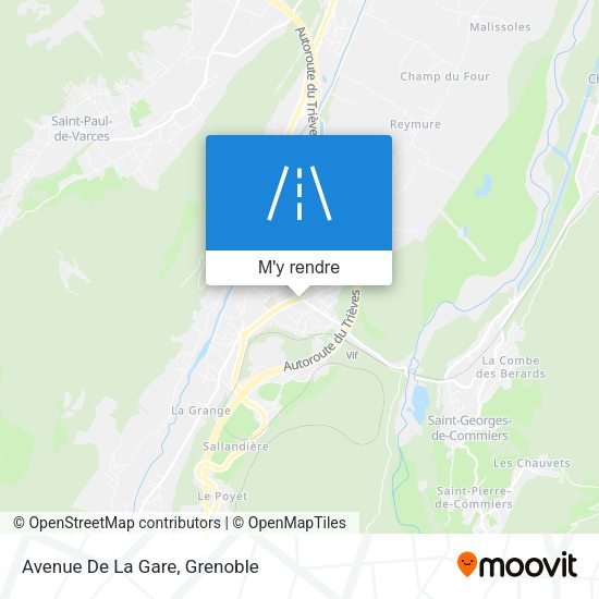 Avenue De La Gare plan