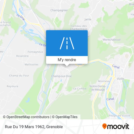 Rue Du 19 Mars 1962 plan