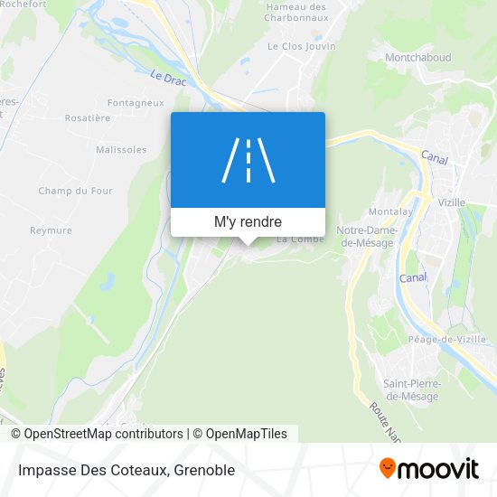 Impasse Des Coteaux plan