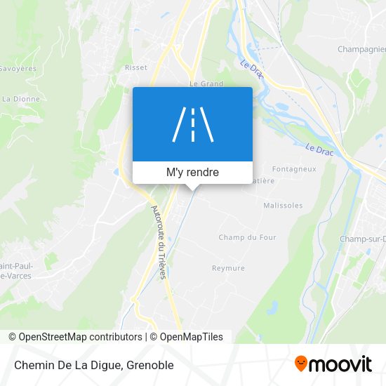 Chemin De La Digue plan