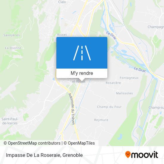 Impasse De La Roseraie plan