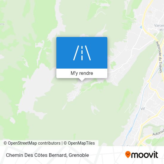 Chemin Des Côtes Bernard plan