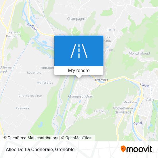 Allée De La Chêneraie plan