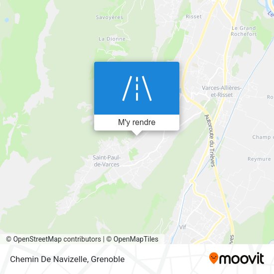 Chemin De Navizelle plan