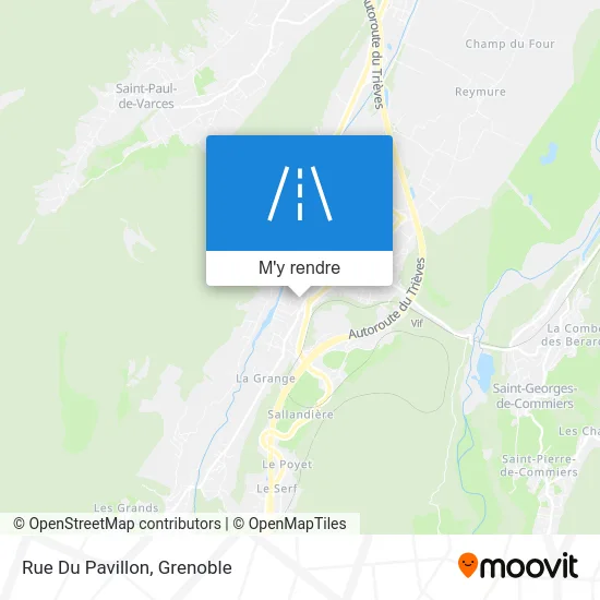 Rue Du Pavillon plan