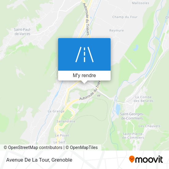 Avenue De La Tour plan