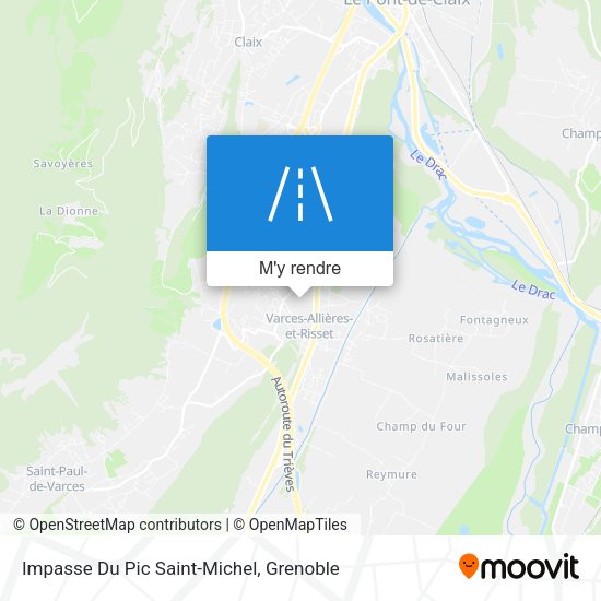 Impasse Du Pic Saint-Michel plan