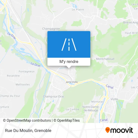 Rue Du Moulin plan