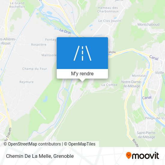 Chemin De La Melle plan
