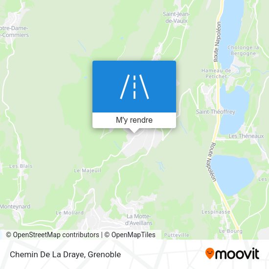 Chemin De La Draye plan