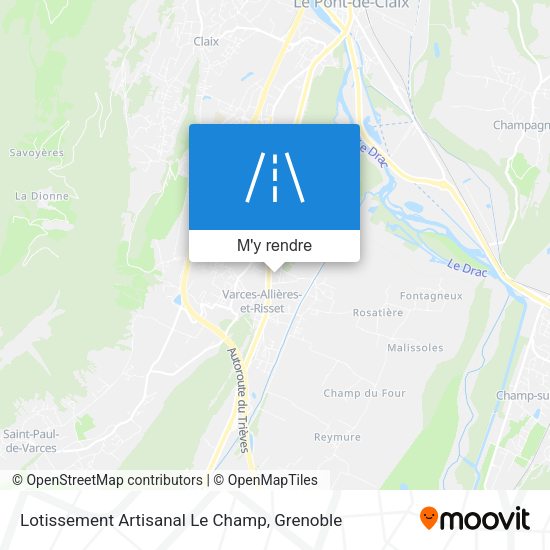Lotissement Artisanal Le Champ plan