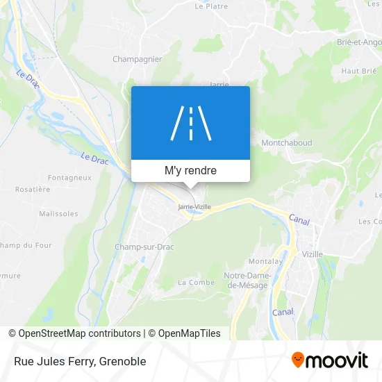 Rue Jules Ferry plan