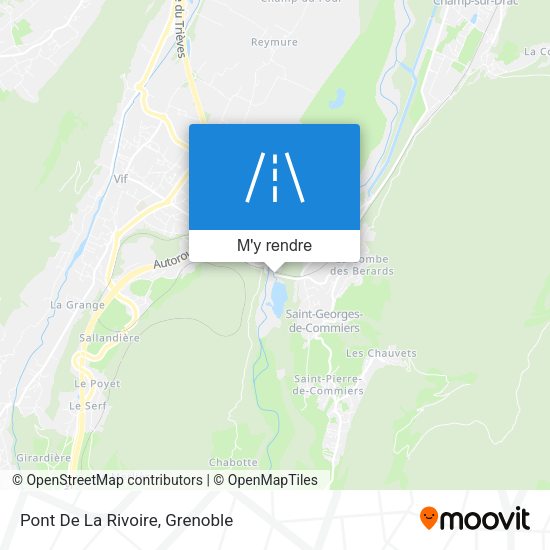 Pont De La Rivoire plan