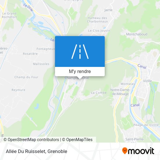 Allée Du Ruisselet plan