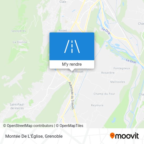 Montée De L'Église plan